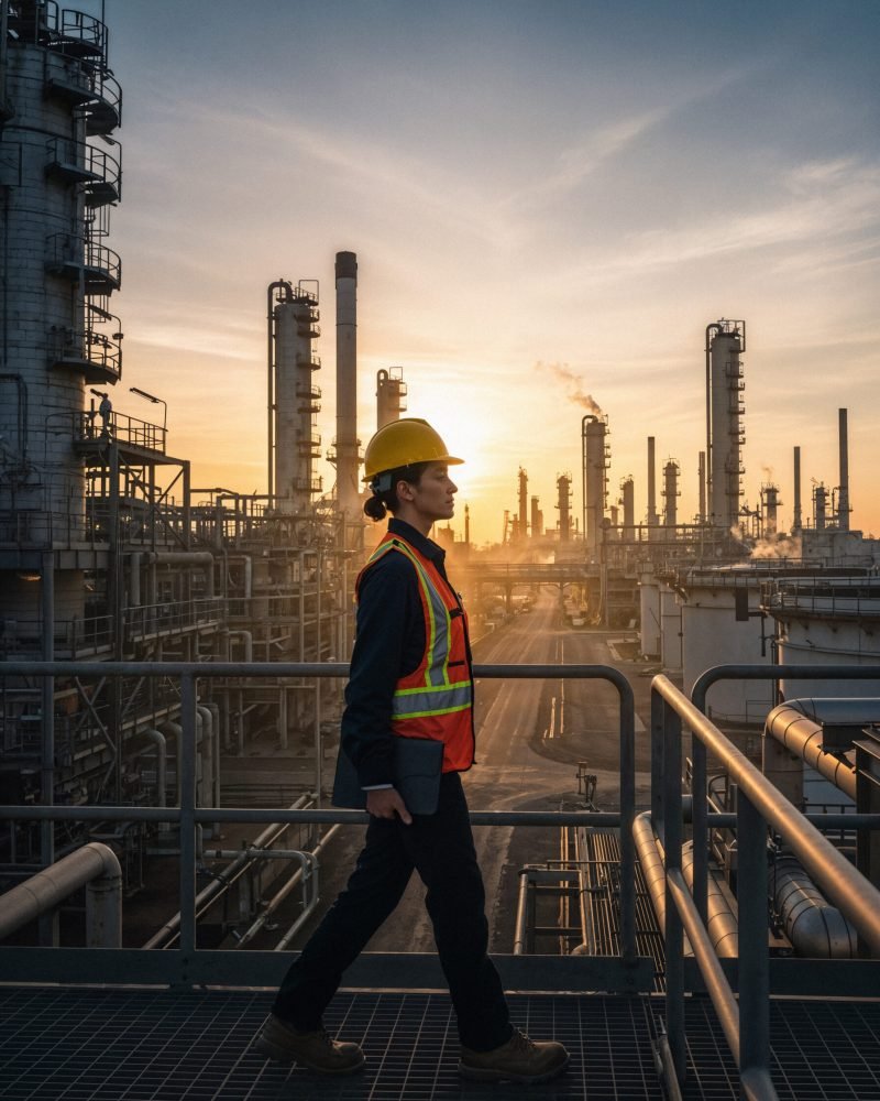 engineer refinery inspection safety